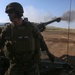 Bravo Battery Marines fire artillery rounds during Artillery Relocation Training Program 18-1