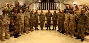U.S. Air Force Maj. Gen. Mott's opening remarks as part of the Senior Leader Seminar during Eager Lion 2018