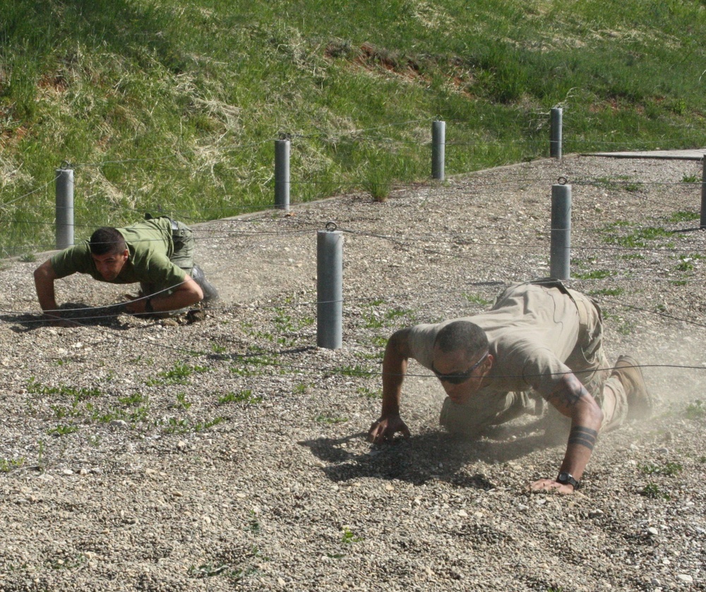 ‘Destroyer’ noncommissioned officer participates in Best Soldier Competition in Kosovo