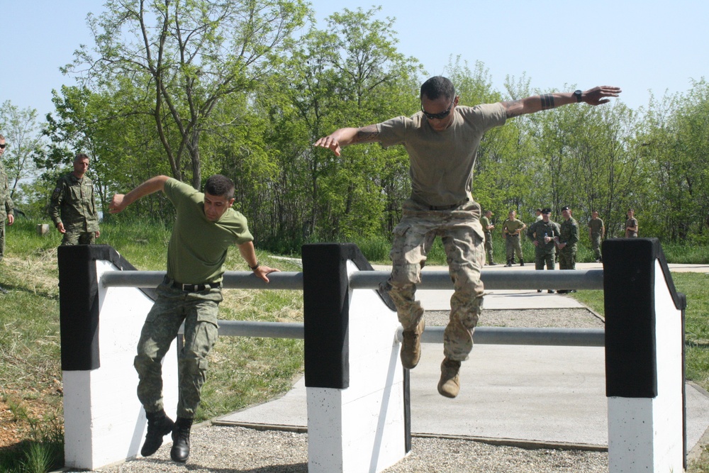 ‘Destroyer’ noncommissioned officer participates in Best Soldier Competition in Kosovo