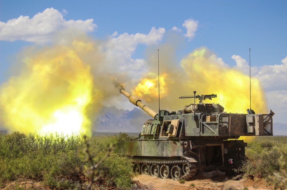 2-114th FA conducts battalion gunnery
