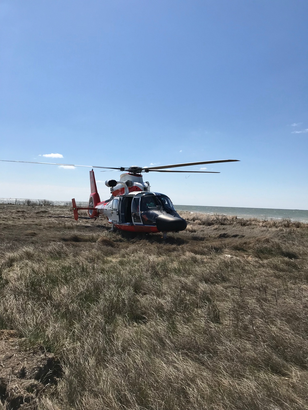 Coast Guard assists boaters stranded on island in Chesapeake Bay