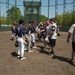 Americans, Japanese compete in softball tournament