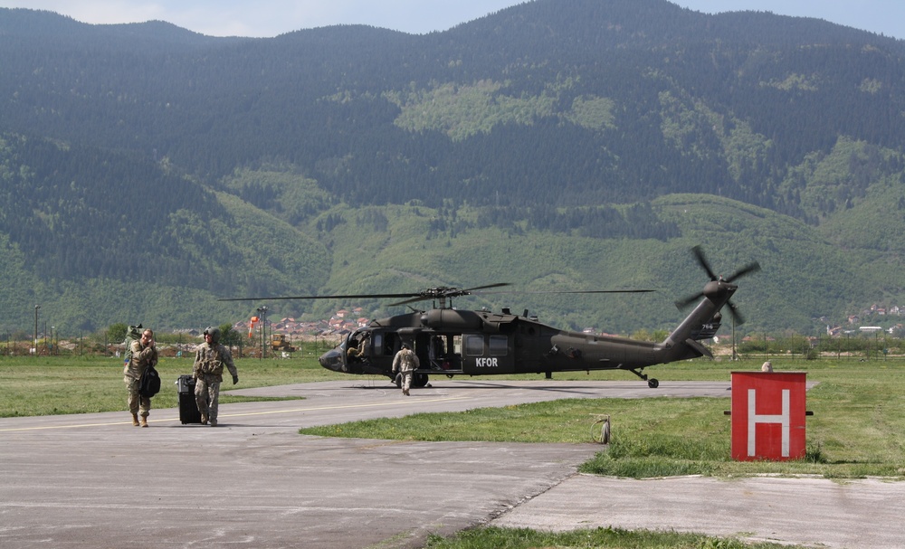 Cal Guard Soldiers get Multinational Experience at NATO Headquarters Sarajevo