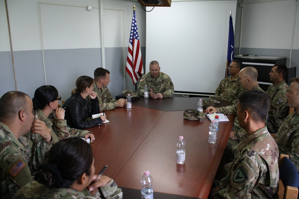 Cal Guard Soldiers get Multinational Experience at NATO Headquarters Sarajevo