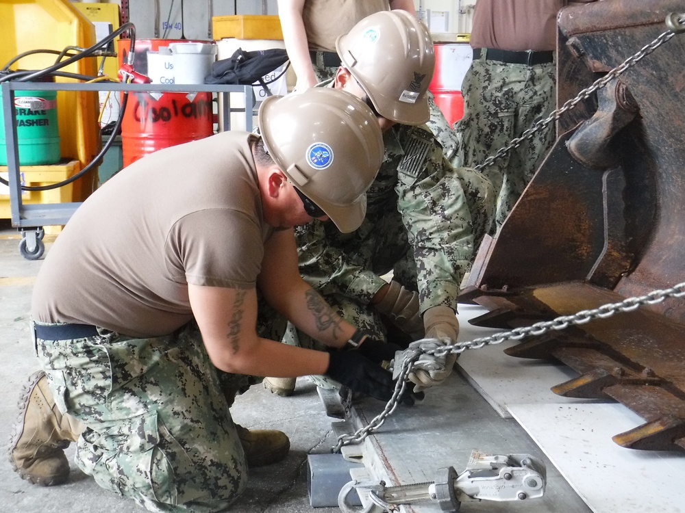 Naval Mobile Construction Battalion (NMCB) 11 Detachment Guam April 27th 2018