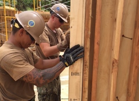 Naval Mobile Construction Battalion (NMCB) 11 Detachment Guam April 27th 2018