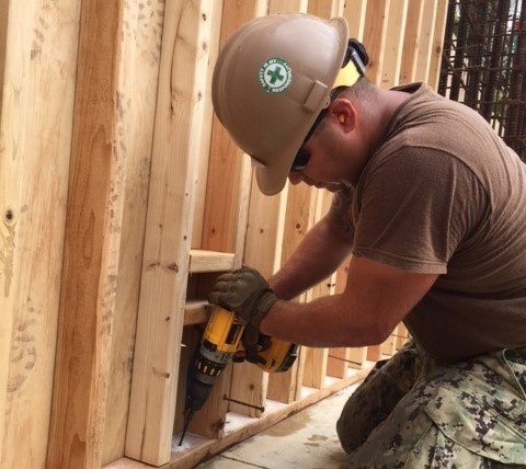 Naval Mobile Construction Battalion (NMCB) 11 Detachment Guam April 27th 2018