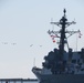 USS Farragut Departing for Deployment