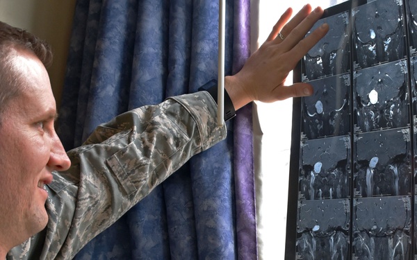 First Sergeant continues career after tumor, hearing loss