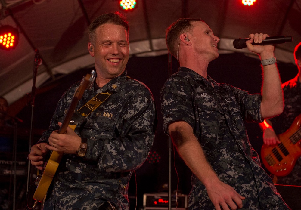 U.S. Pacific Fleet Band performs in Sri Lanka