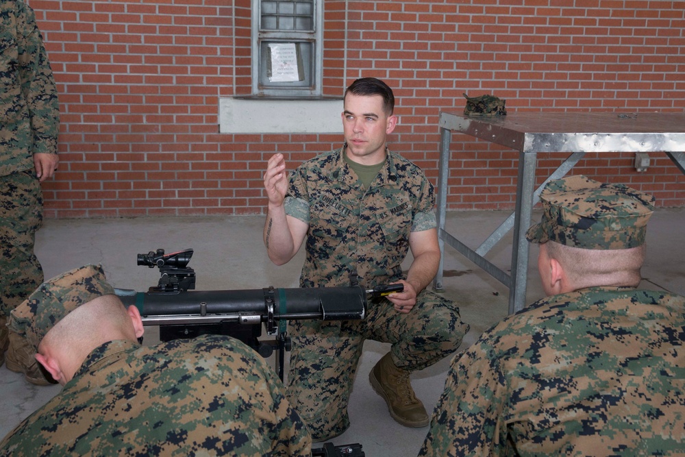 Lejeune Marines conduct boresight exercise