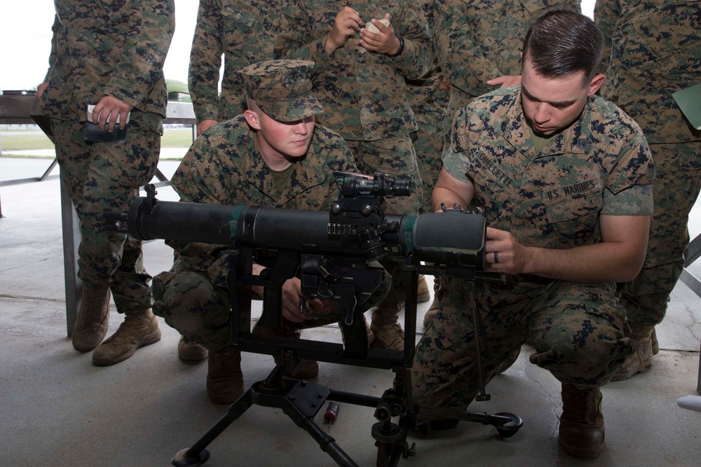Lejeune Marines conduct boresight exercise