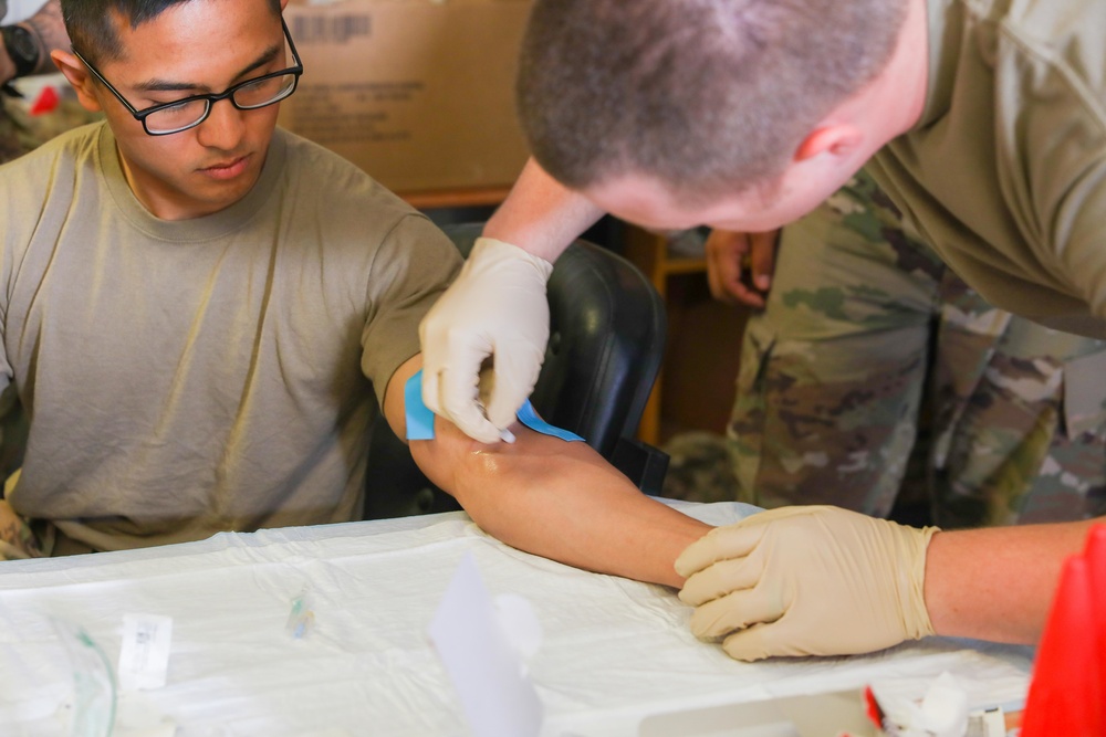 2IBCT Soldier Medics train Bulgarian forces