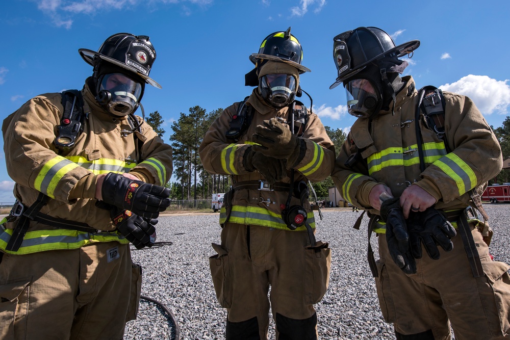Firefighters combine forces, improve life-saving skills