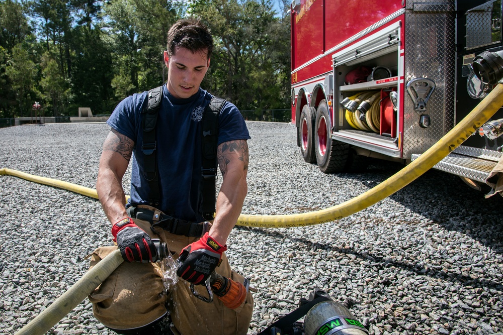 Firefighters combine forces, improve life-saving skills