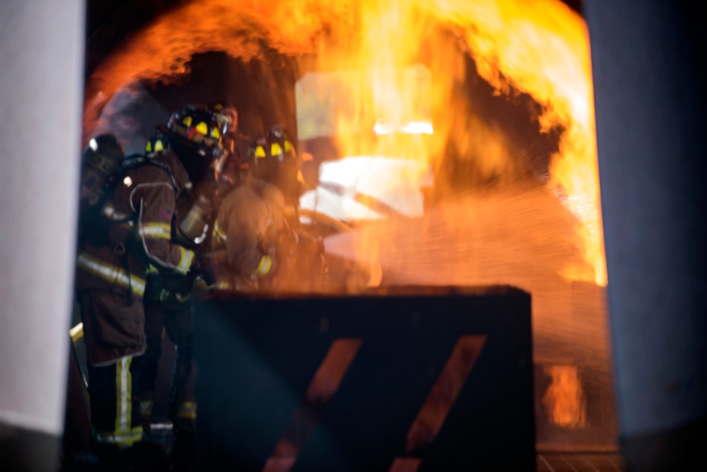 Firefighters combine forces, improve life-saving skills