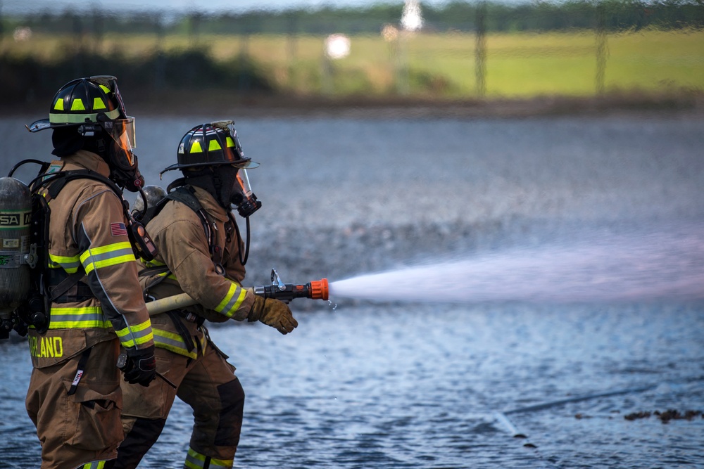 Firefighters combine forces, improve life-saving skills