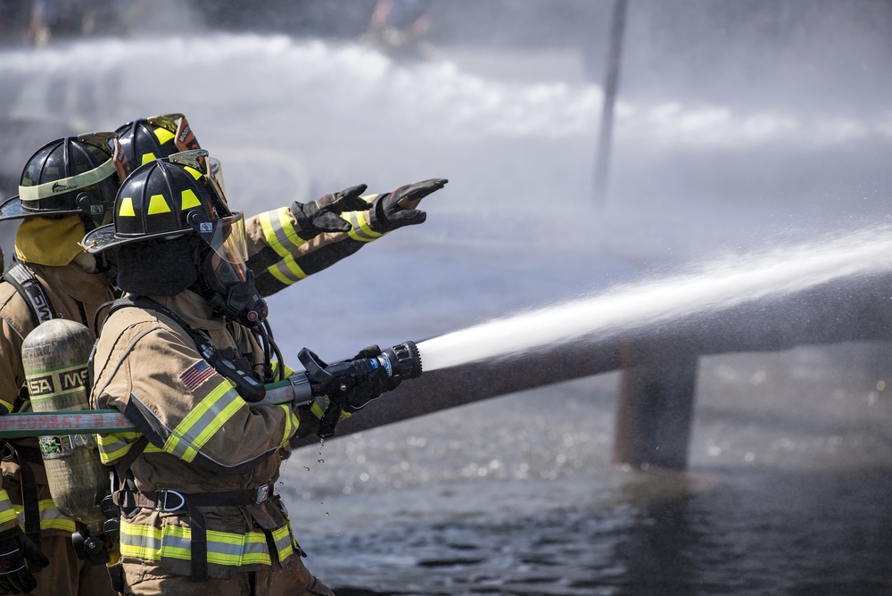 Firefighters combine forces, improve life-saving skills