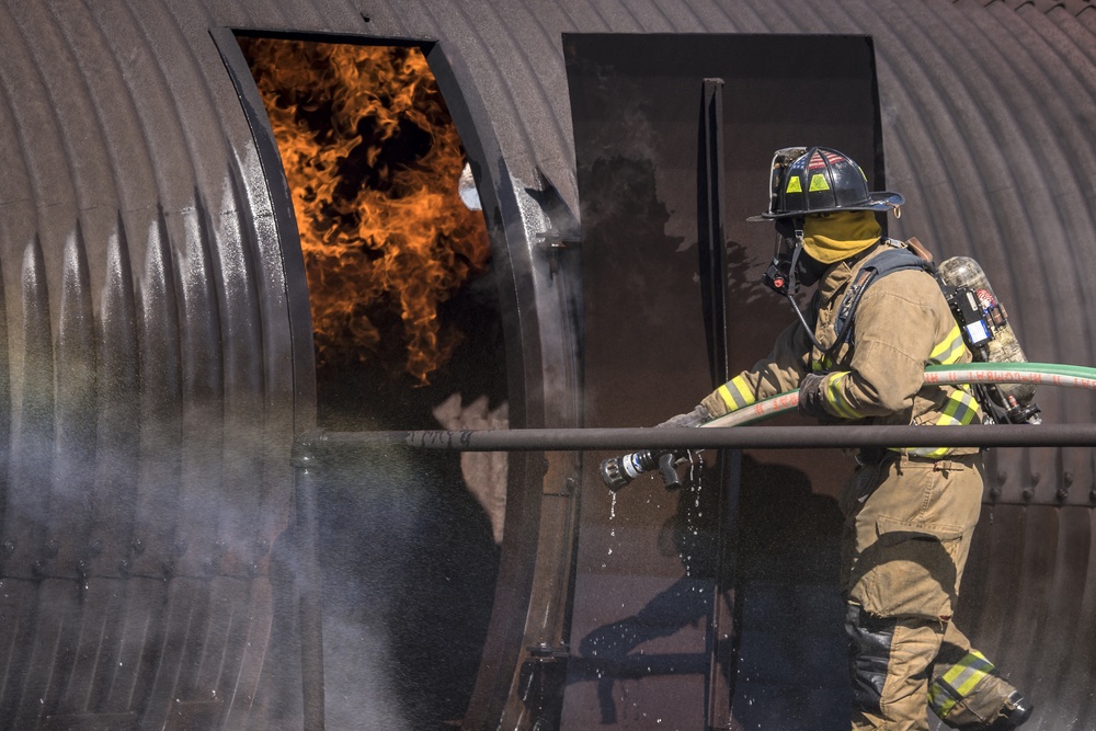 Firefighters combine forces, improve life-saving skills