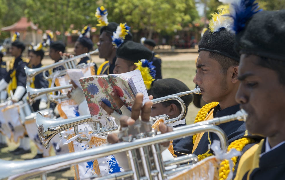 Navy Community Relations Event in Sri Lanka