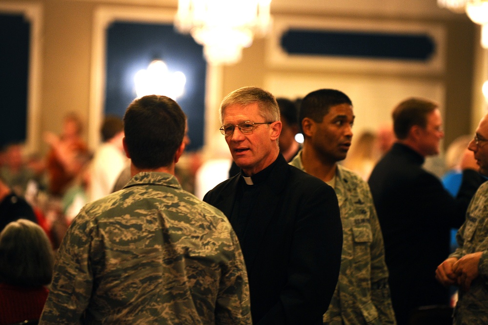 Air Force chief of chaplains visits Offutt and reflects on the past