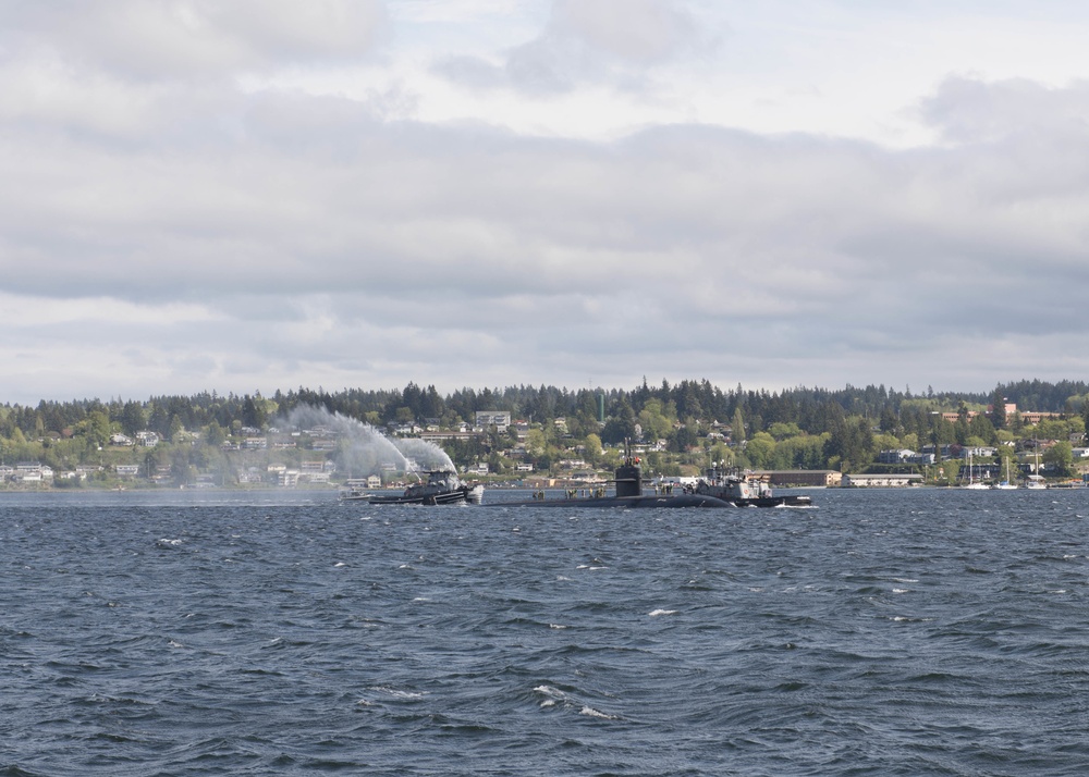 USS Bremerton (SSN 698) Arrives in Bremerton for Decommissioning