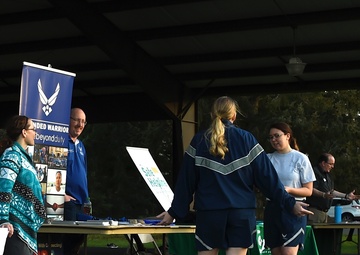 Airmen ‘Take Back the Night’ during SAPR 5K