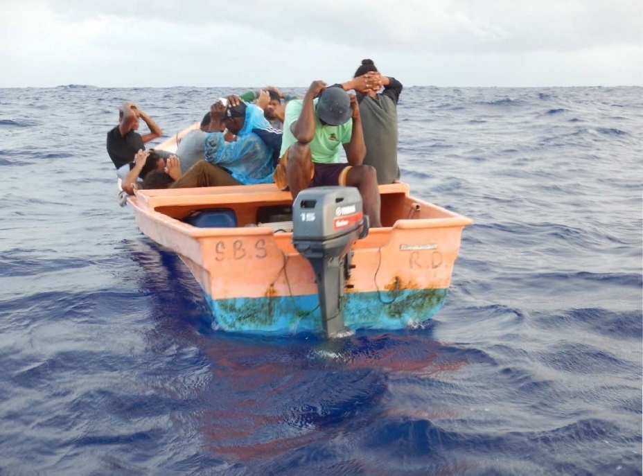 Coast Guard repatriates 12 migrants to the Dominican Republic following at-sea interdiction off Puerto Rico