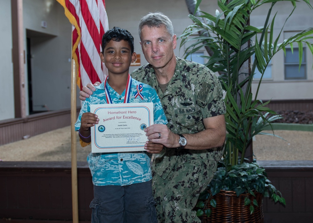 2018 Homefront Hero Ceremony