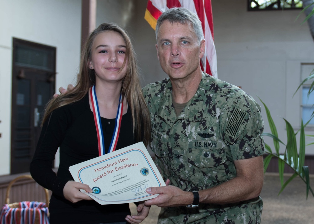 2018 Homefront Hero Ceremony