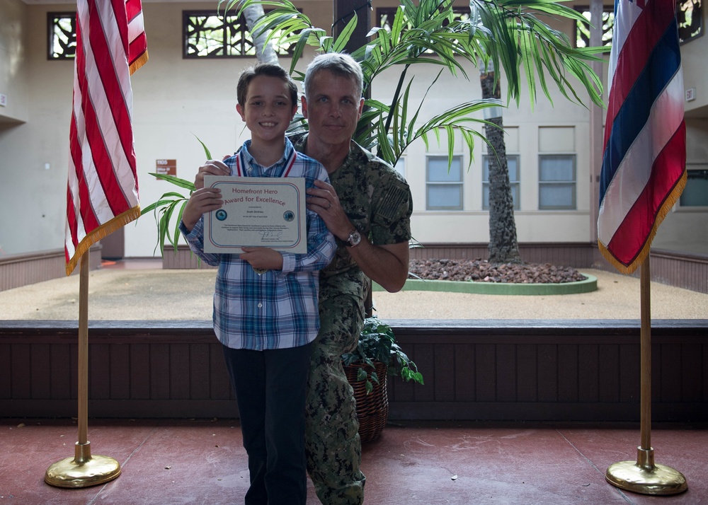 2018 Homefront Hero Ceremony