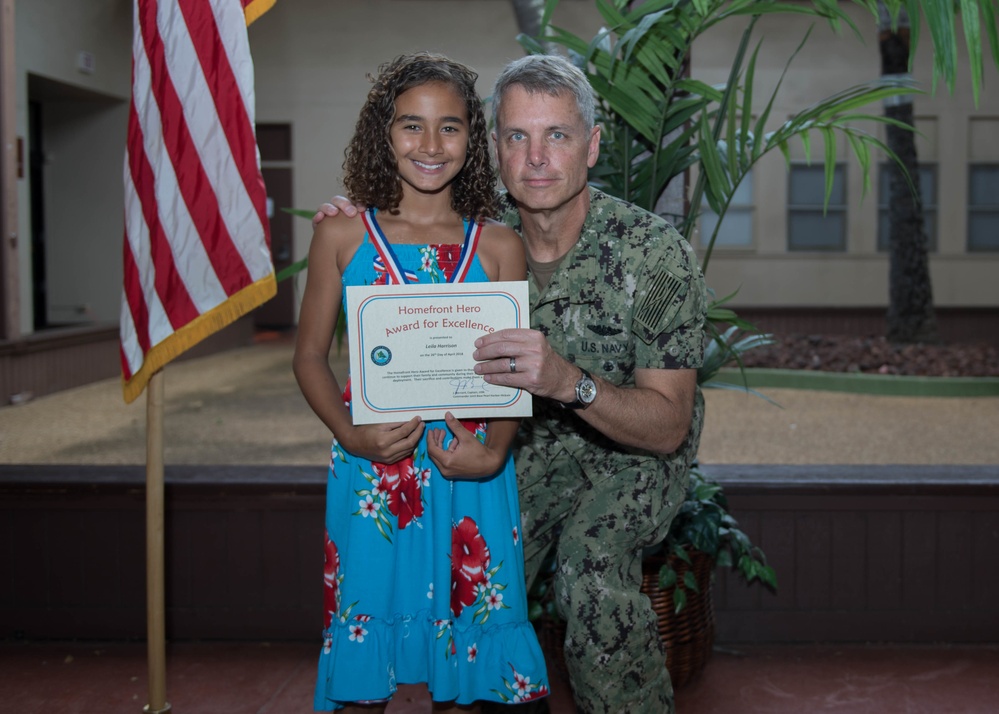 2018 Homefront Hero Ceremony