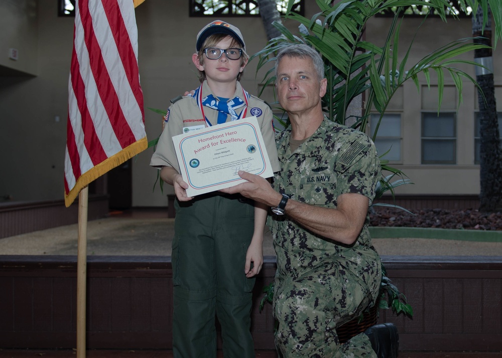 2018 Homefront Hero Ceremony