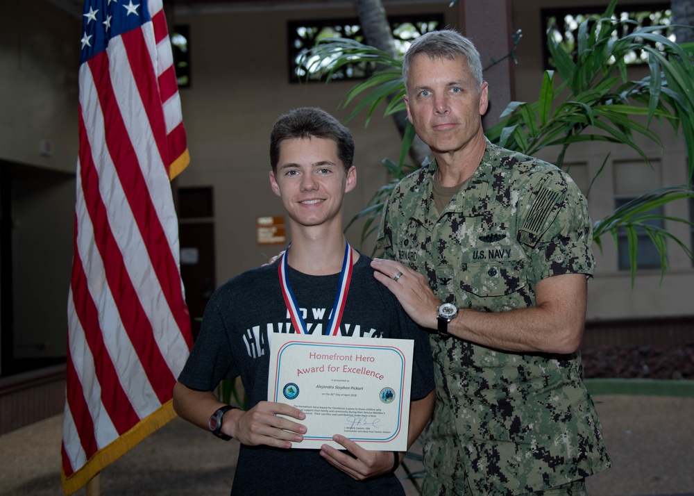 2018 Homefront Hero Ceremony