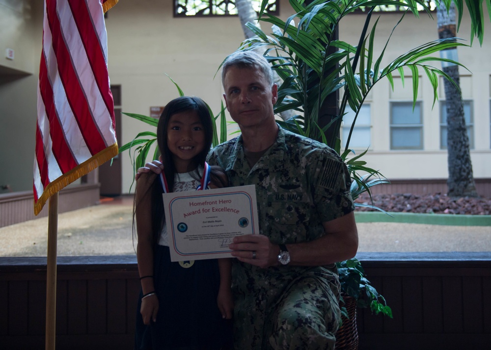 2018 Homefront Hero Ceremony