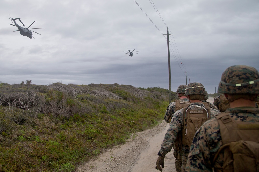 Marines conduct TRAP training