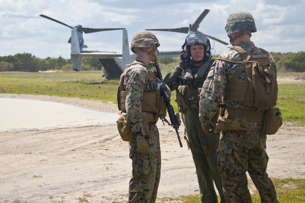 Marines conduct TRAP training