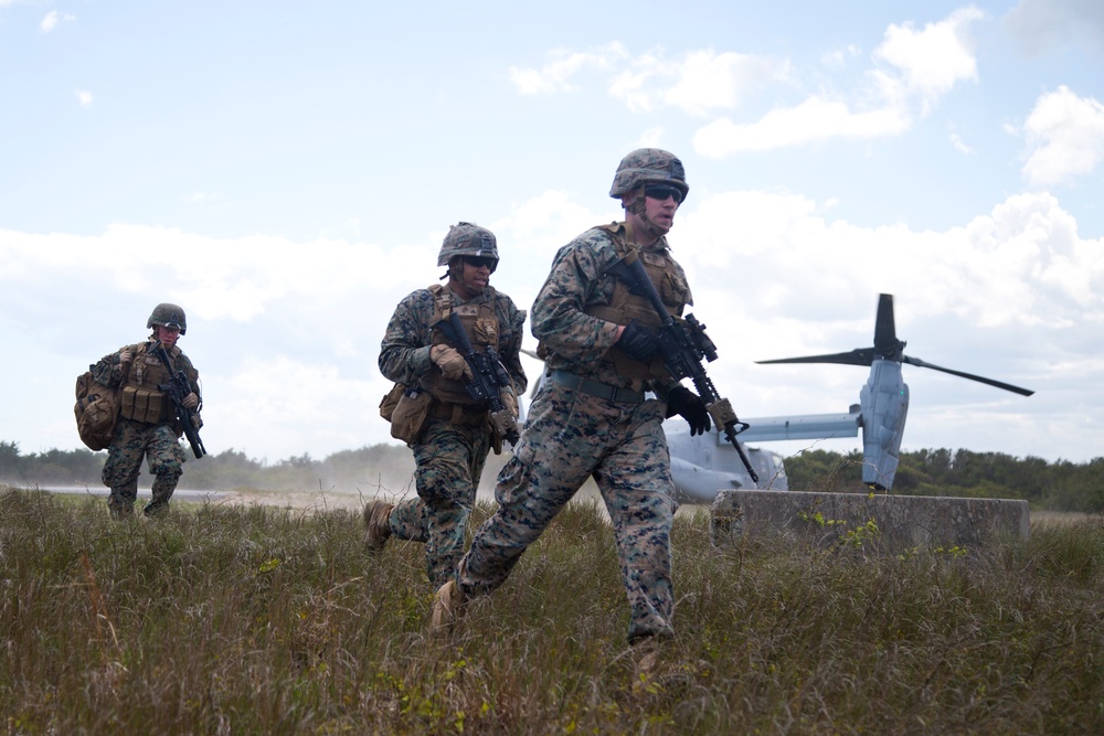 Marines conduct TRAP training