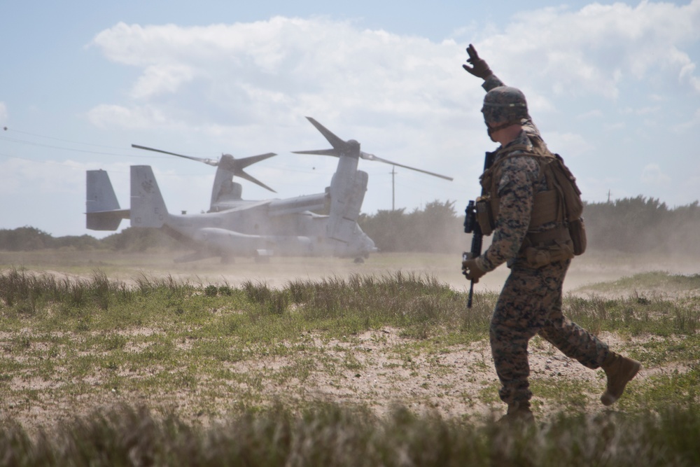 Marines conduct TRAP training