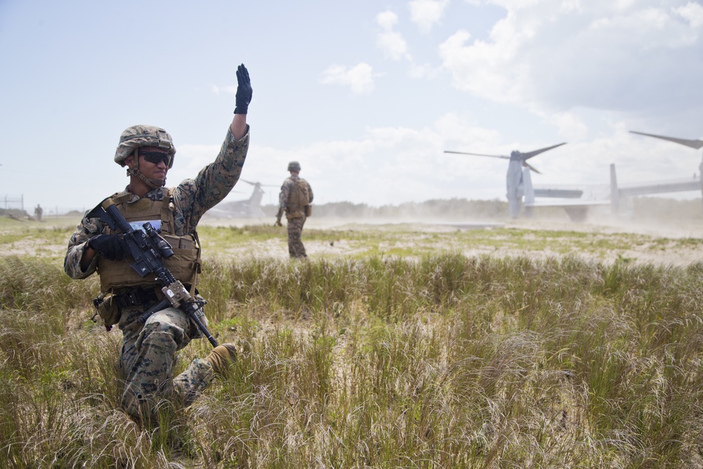 Marines conduct TRAP training