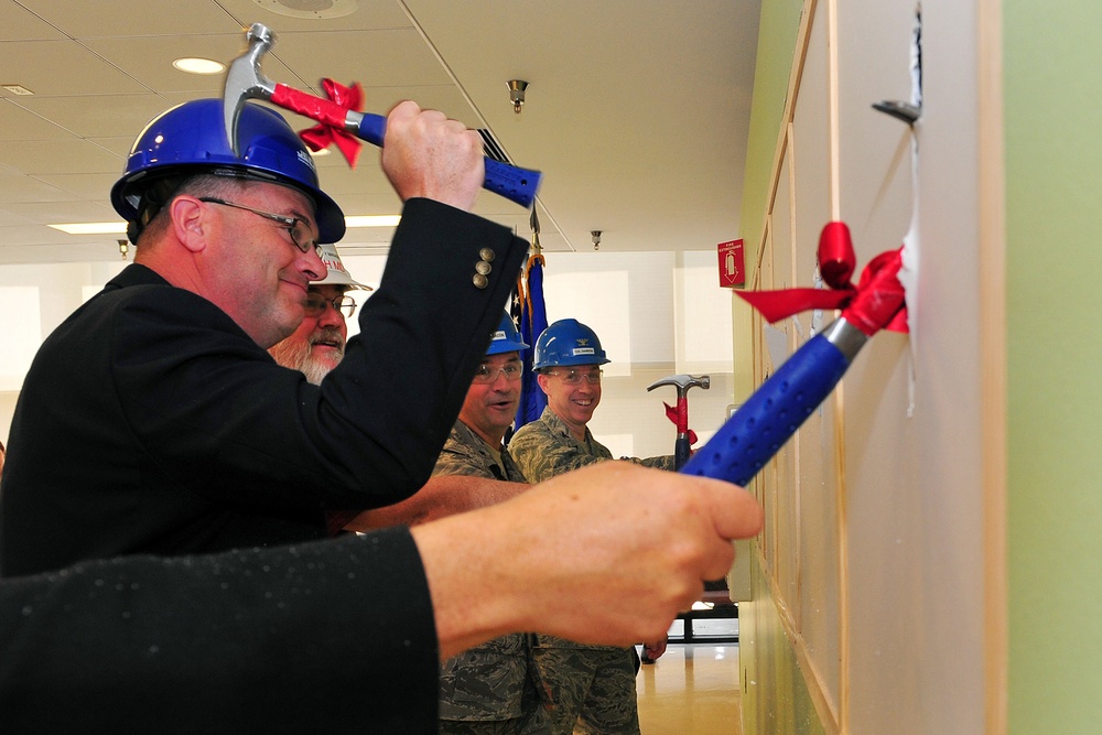 Wall Breaking Ceremony