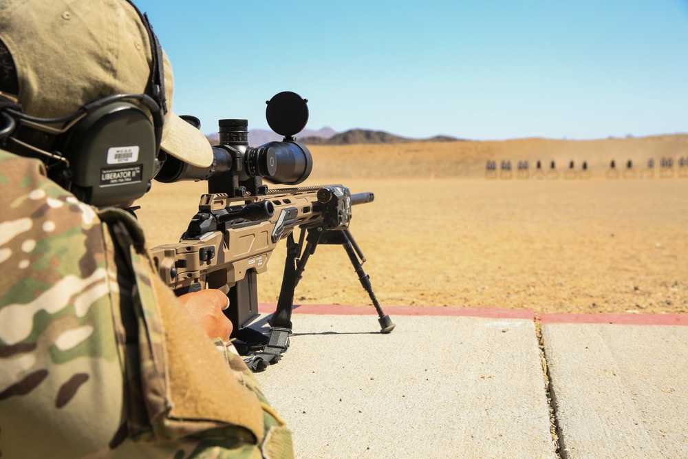 Elite snipers on target aboard the Combat Center