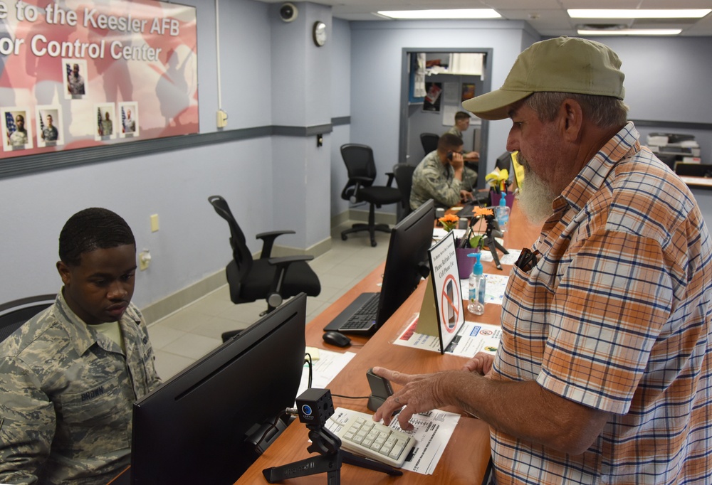 keesler air force base visitor center