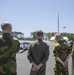 Norwegian general visits 2nd MAW