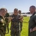 Norwegian general visits 2nd MAW