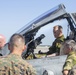 Norwegian general visits 2nd MAW