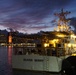 USCGC Oliver Berry observes Honolulu sunrise