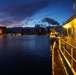 USCGC Oliver Berry observes Honolulu sunrise