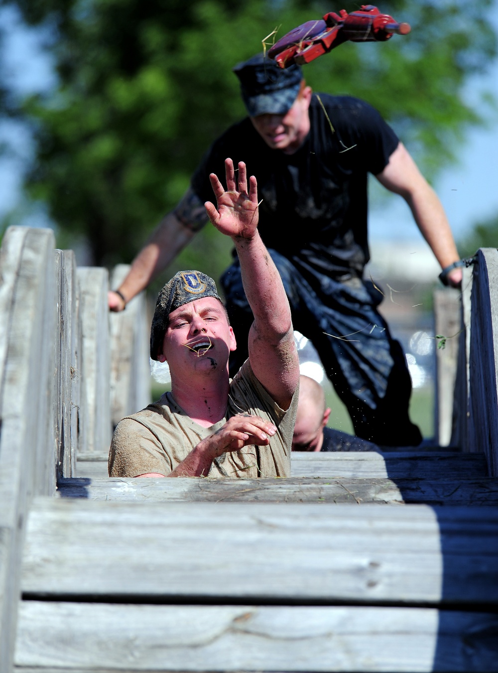 Offutt Defenders celebrate National Police Week: Evasion Challenge